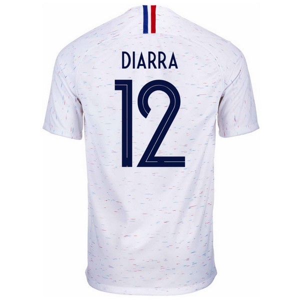 Camiseta Francia 2ª Diarra 2018 Blanco